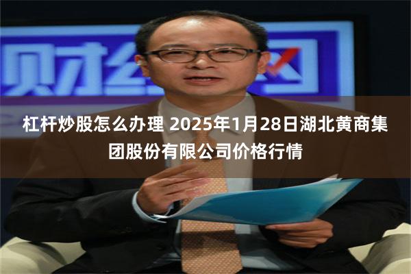 杠杆炒股怎么办理 2025年1月28日湖北黄商集团股份有限公司价格行情