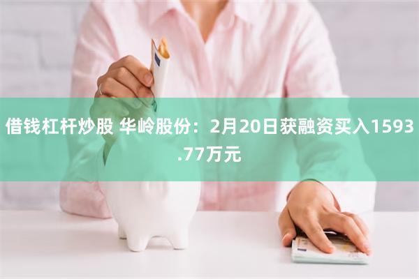 借钱杠杆炒股 华岭股份：2月20日获融资买入1593.77万元